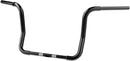 1-1/4" Bobber Ape Hanger Handlebar Black / Gloss For Harley Davidson FLHT 1340 1984-1998 - 30.5 CM