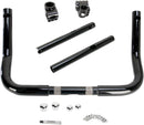 Klip Hanger Handlebar Black / Powder-Coated For Harley Davidson FLH 1868 ABS 2021 - 25.4 MM
