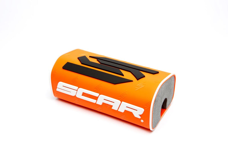 O² Oversized Bar Pad Fluorescent / Orange - 28.6 MM