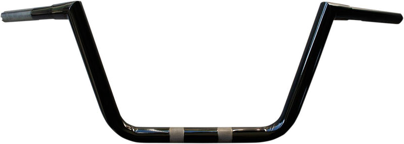 1-1/4" Twin Peaks Hefty Big Twin Handlebar Black / Gloss - 10 Inch