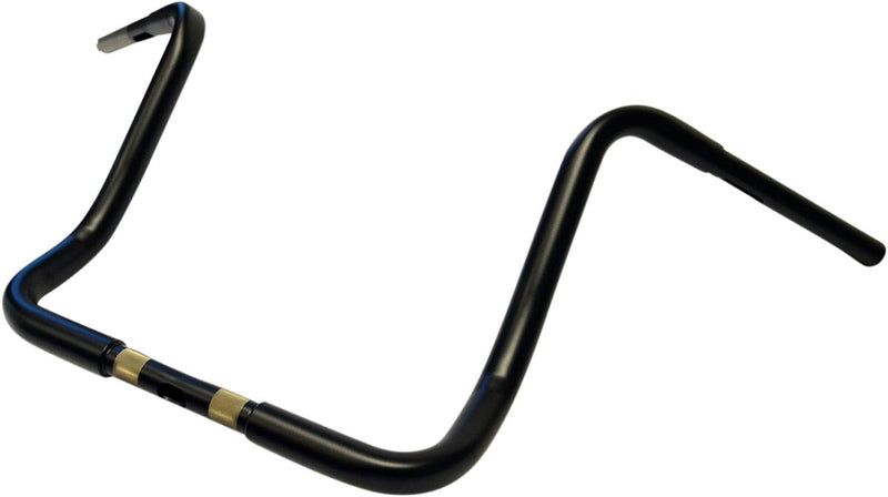 1-1/4" Touring Ape Hanger Handlebar Black / Flat For Harley Davidson FLHT 1340 - 32 MM