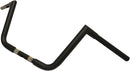1-1/4" Twin Peaks Big Twin Handlebar Black / Flat - 10 Inch