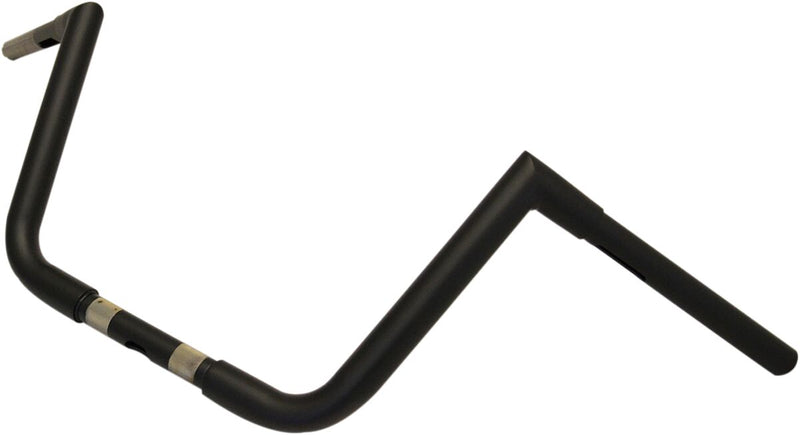 1-1/4" Twin Peaks Big Twin Handlebar Black / Flat - 10 Inch