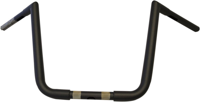 1-1/4" Twin Peaks Big Twin Handlebar Black / Flat - 13 Inch