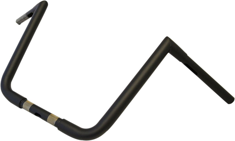 1-1/4" Twin Peaks Big Twin Handlebar Black / Flat - 13 Inch