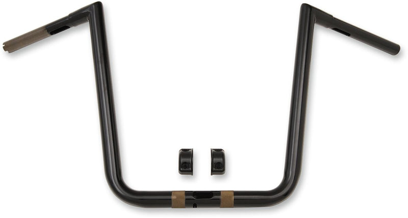1-1/4" Hefty Twin Peaks Handlebar Black / Gloss For Harley Davidson FLTRK 1868 ABS - 32 MM