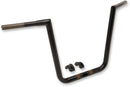 1-1/4" Hefty Twin Peaks Handlebar Black / Gloss For Harley Davidson FLTRK 1868 ABS - 32 MM