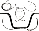 1-1/4" Caliber Handlebar Installation Kit Black / Gloss For Harley Davidson FLH 1868 ABS - 32 MM