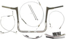 1-1/4" Viking Handlebar Installation Kit Chrome For Harley Davidson FLHT 1584 - 25.4 MM