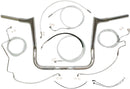 1-1/4" Viking Handlebar Installation Kit Chrome For Harley Davidson FLH 1868 ABS - 25.4 MM