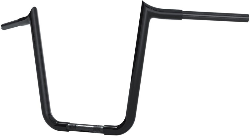 1-1/4" Viking Handlebar Black / Gloss For Harley Davidson FLD 1690 ABS - 25.4 MM