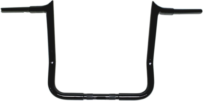 1-1/4" Viking Handlebar Black / Gloss For Harley Davidson FLFB 1750 ABS - 25.4 MM