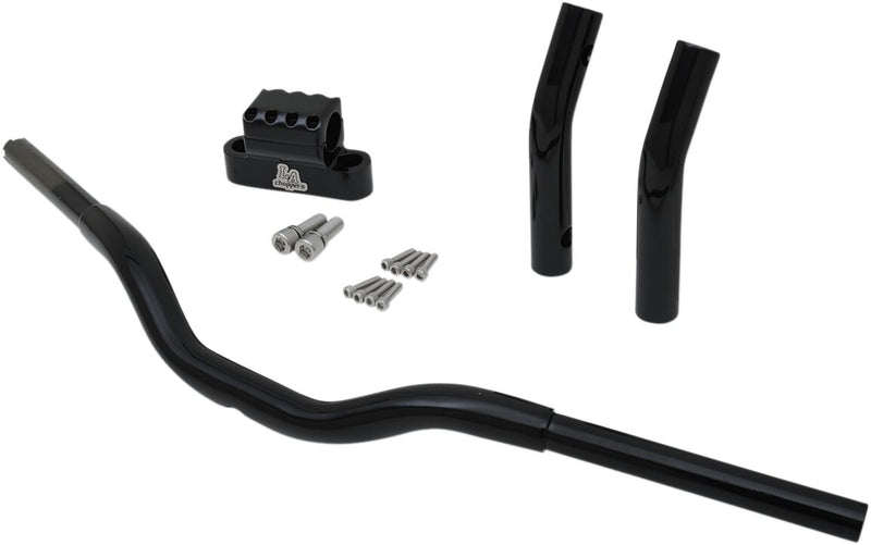 Kage Fighter-T Pullback Handlebar Black / Gloss - 11 Inch