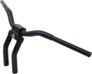 Kage Fighter-T Pullback Handlebar Black / Flat - 11 Inch
