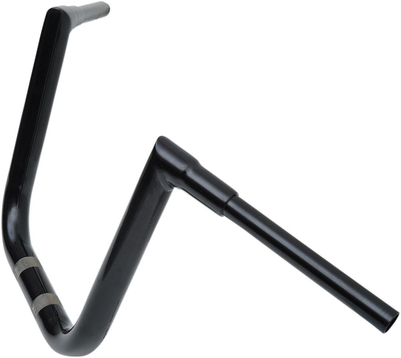 1-1/2" Grande Twin Peaks Hefty Handlebar Black / Gloss - 38 MM