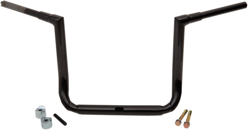 1-1/2" Grande Twin Peaks Touring Handlebar Black / Gloss For Harley Davidson FLHT 1450 - 38 MM