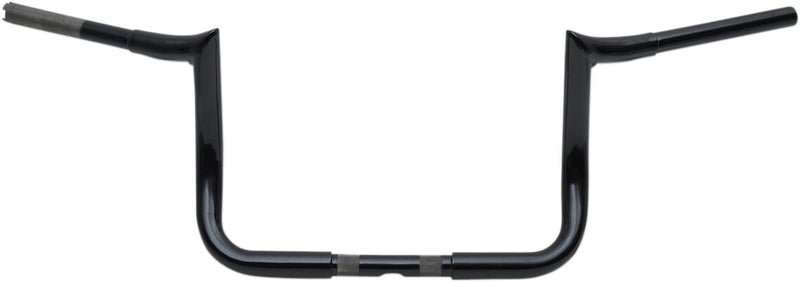 1-1/4" Prime Ape Bagger Handlebar Black / Gloss For Harley Davidson FLHT 1584 ABS - 25.4 MM