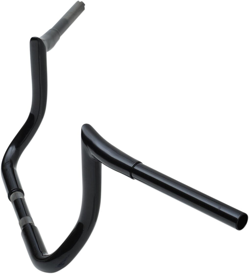 1-1/4" Prime Ape Bagger Handlebar Black / Gloss For Harley Davidson FLHT 1584 ABS - 25.4 MM
