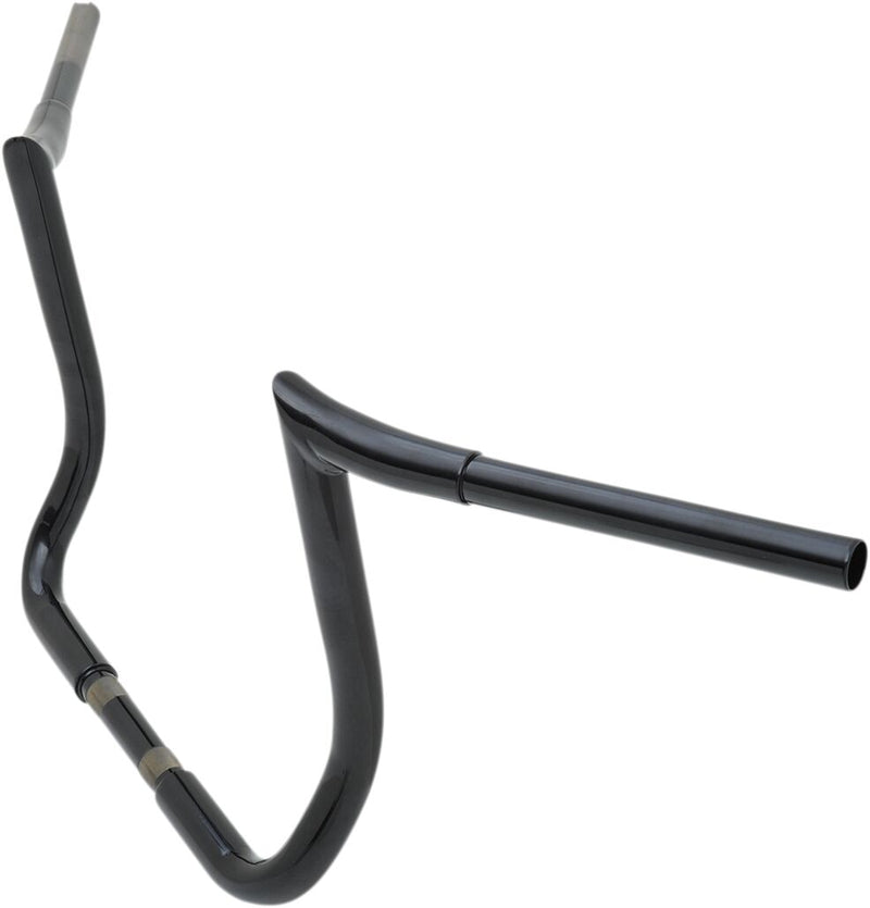 1-1/4" Prime Ape Bagger Handlebar Black / Gloss For Harley Davidson FLHT 1450 ABS - 25.4 MM