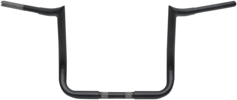 1-1/4" Prime Ape Bagger Handlebar Black / Flat For Harley Davidson FLHT 1450 - 25.4 MM