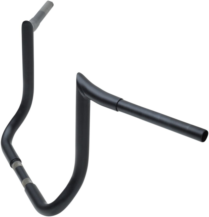 1-1/4" Prime Ape Bagger Handlebar Black / Flat For Harley Davidson FLHT 1450 - 25.4 MM