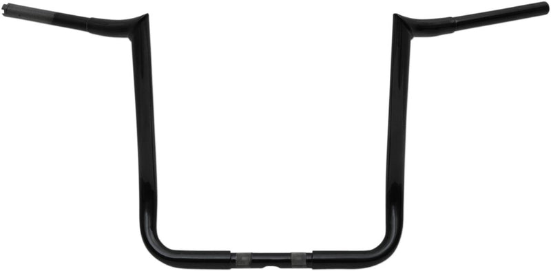 1-1/4" Prime Ape Bagger Handlebar Black / Gloss For Harley Davidson FLHT 1450 - 25.4 MM