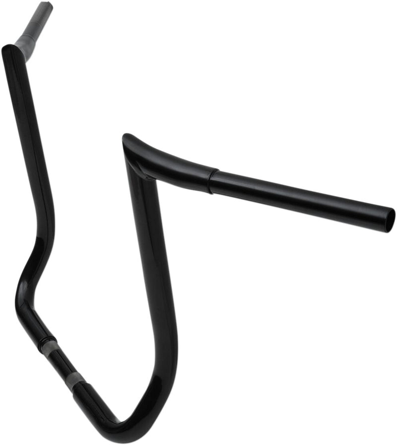 1-1/4" Prime Ape Bagger Handlebar Black / Gloss For Harley Davidson FLHT 1450 - 25.4 MM