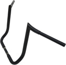 1-1/4" Prime Ape Bagger Handlebar Black / Flat For Harley Davidson FLHT 1450 - 32 MM