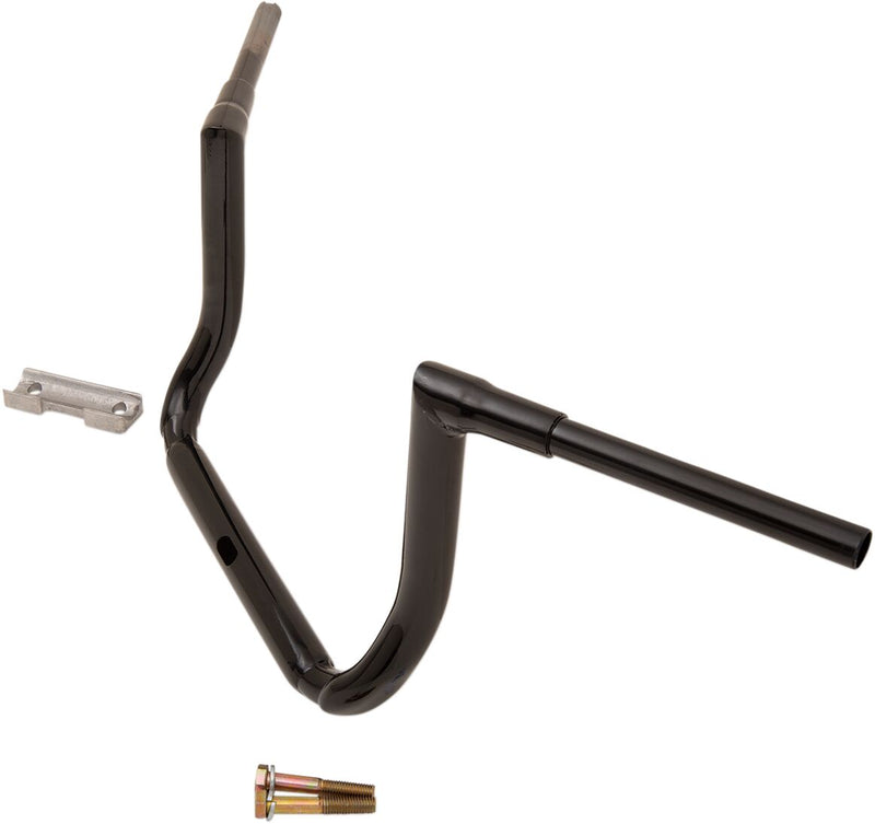 1-1/2" Grande Twin Peaks Touring Handlebar Black / Gloss For Harley Davidson FLHT 1750 - 38 MM