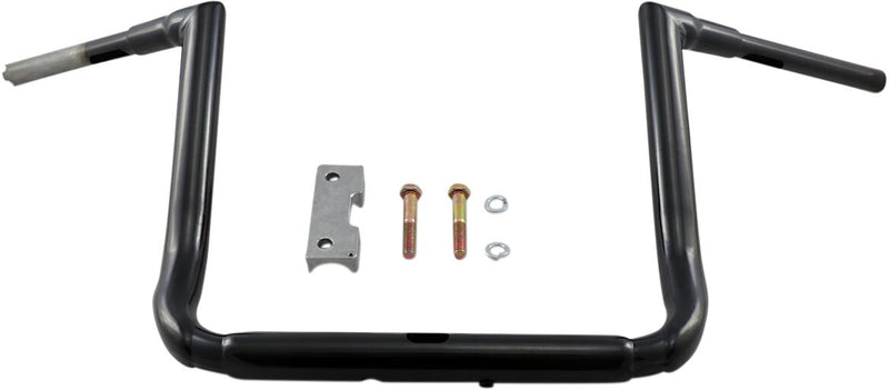 1-1/2" Grande Twin Peaks Touring Handlebar Black / Gloss For Harley Davidson FLHT 1750 ABS - 38 MM