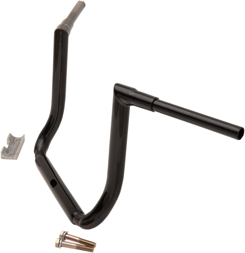 1-1/2" Grande Twin Peaks Touring Handlebar Black / Gloss For Harley Davidson FLHT 1750 ABS - 38 MM