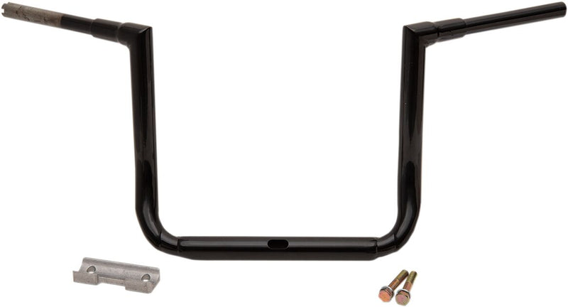 1-1/2" Grande Twin Peaks Touring Handlebar Black / Gloss For Harley Davidson FLHT 1750 ABS - 38 MM