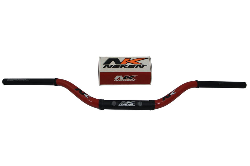 Oversize Handlebar Red / White For Gas Gas EC 250 2024-2025 - 98 MM