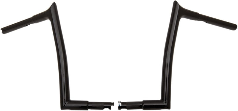 1-1/4" EZ Install Pointed Top Handlebar Black / Gloss - 89 CM | Vendor No. 907012-B