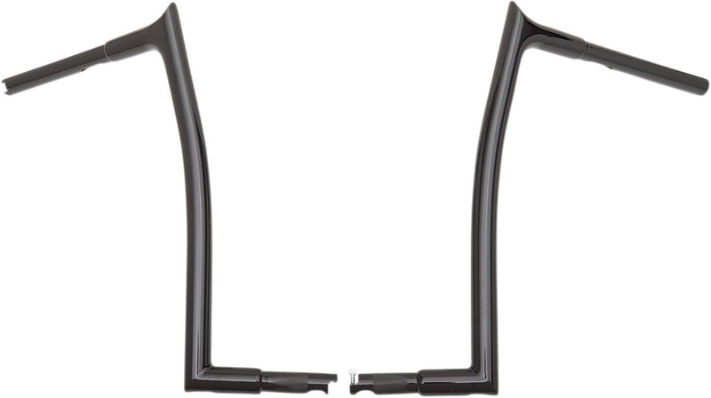 1-1/4" EZ Install Pointed Top Handlebar Black / Gloss - 89 CM | Vendor No. 907016-B