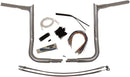 1-1/4" EZ Install Pointed Top Handlebar Kit Chrome - 32 MM