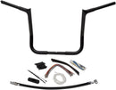 1-1/4" EZ Install Pointed Top Handlebar Kit Black - 32 MM | Vendor No. 909114-B
