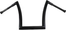1-1/2" Strip Handlebar Black / Gloss For Harley Davidson FLD 1690 2012-2013 - 23 CM