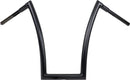 1-1/2" Strip Handlebar Black / Gloss For Harley Davidson FLD 1690 2012-2013 - 38 MM