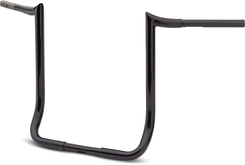 1-1/4" Prime Ape Bagger Handlebar Black / Gloss For Harley Davidson FLHT 1340 - 32 MM
