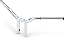 Kage Fighter Welded Straight-Riser Handlebar Chrome - 8 Inch