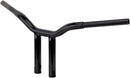 Kage Fighter Welded Straight-Riser Handlebar Black / Gloss - 8 Inch