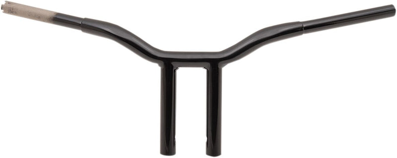 Kage Fighter Welded Straight-Riser Handlebar Black / Gloss - 10 Inch