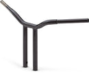 Kage Fighter Welded Straight-Riser Handlebar Black / Gloss - 14 Inch
