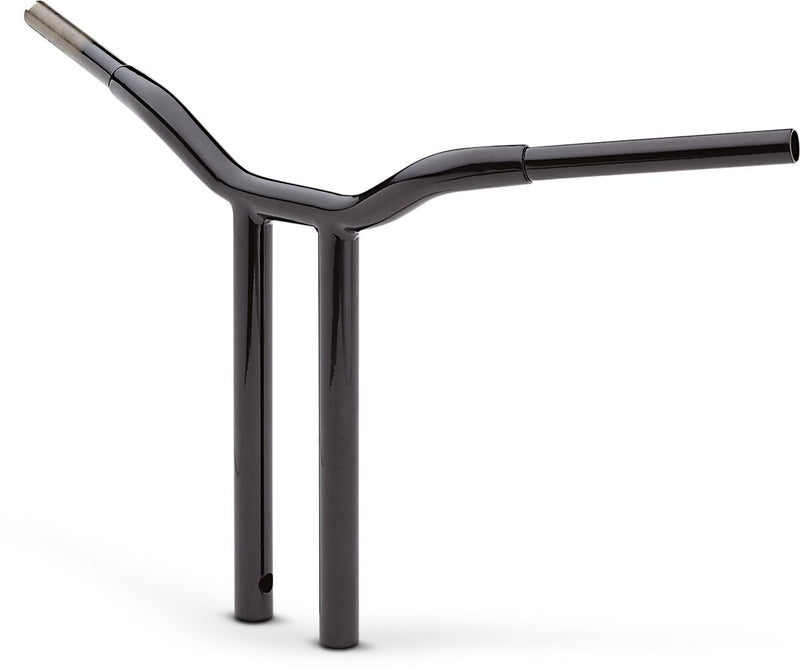 Kage Fighter Welded Straight-Riser Handlebar Black / Gloss - 16 Inch