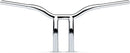 Kage Fighter Welded Bent-Riser Handlebar Chrome - 10 Inch