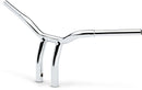 Kage Fighter Welded Bent-Riser Handlebar Chrome - 10 Inch