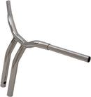 Kage Fighter Welded Bent-Riser Handlebar Chrome - 14 Inch