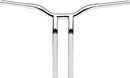 Kage Fighter Welded Bent-Riser Handlebar Chrome - 16 Inch