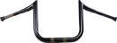 1-1/2" Grande Prime Ape Hanger 12 Inch Handlebar Black For Harley Davidson FLD 1690 - 38 MM